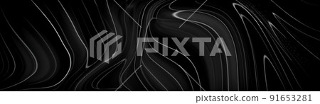 Liquid marbling paint texture background. Fluid painting abstract texture, Intensive color mix wallpaper. 91653281