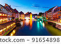 Panorama of the Old Town in Strasbourg, France Panorama of the Old Town in Strasbourg, France 91654898