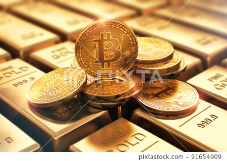 Bitcoin stock exchange trading business financial concept Bitcoin stock exchange trading business financial concept 91654909