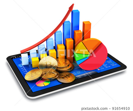 Bitcoin stock exchange trading business financial concept Bitcoin stock exchange trading business financial concept 91654910