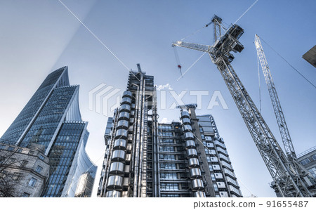 Modern architecture background Modern architecture background 91655487