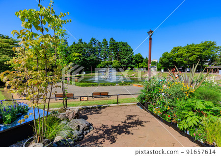 Setagaya Park Fountain Square in Ikejiri, Setagaya-ku, Tokyo Setagaya Park Fountain Square in Ikejiri, Setagaya-ku, Tokyo 91657614