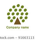 Tree logo mark 91663113