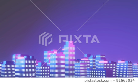 Buildings city 3D 91665034