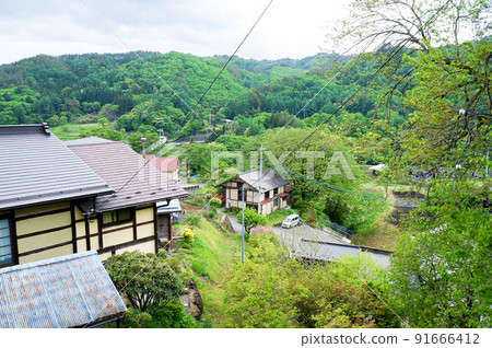 Kuni Village, Akaiwa Village [Nakanojo, Agatsuma District, Gunma Prefecture] 91666412