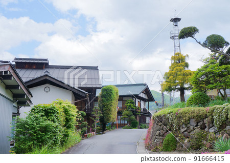 Kuni Village, Akaiwa Village [Nakanojo, Agatsuma District, Gunma Prefecture] 91666415