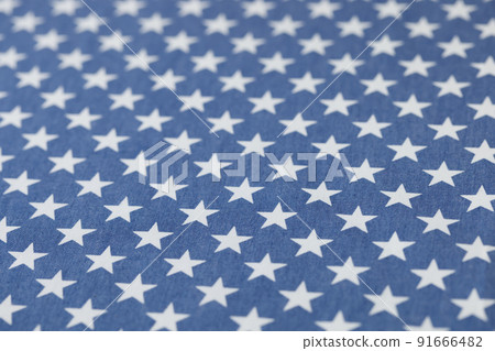 Blue smooth fabric with white stars texture background Blue smooth fabric with white stars texture background 91666482