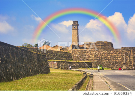 Beautiful cityscape of World Heritage Site and Goal 91669384