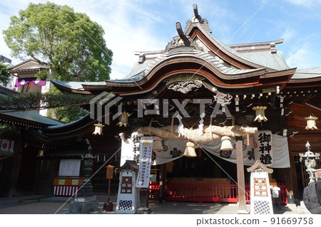 Hakata Gion Kushida Shrine precincts 2022 91669758
