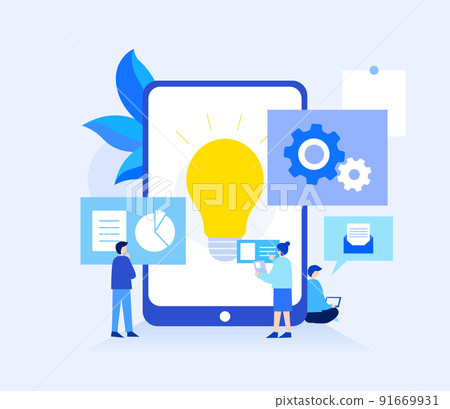 10 good business situation illustrations 91669931