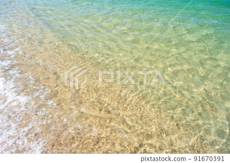 Beach of the Sea of Japan (Tottori Prefecture Hawaii beach) 91670391