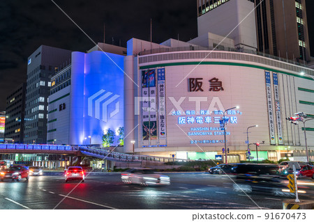 《兵庫縣》神戶三宮/夜景 91670473