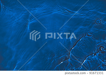 transparent dark blue colored clear calm water surface texture transparent dark blue colored clear calm water surface texture 91671331