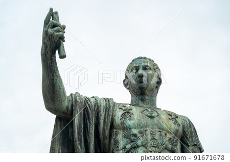 Statue of Augustus Caesar in Rome, Italy Statue of Augustus Caesar in Rome, Italy 91671678
