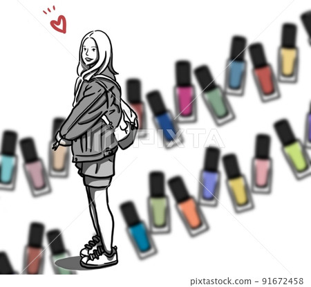 愛美甲的妹子 愛美甲的妹子 91672458