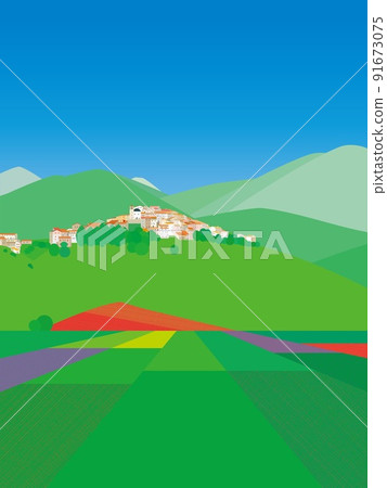Castelluccio castelluccio di norcia Umbria umbria Italy Castelluccio castelluccio di norcia Umbria umbria Italy 91673075