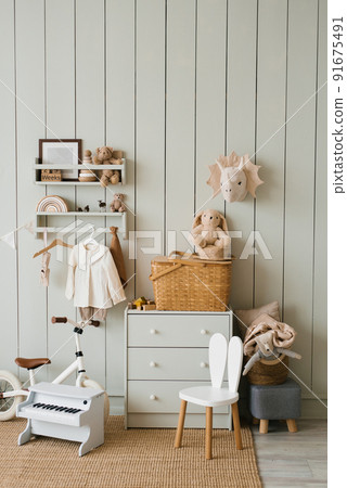 Scandinavian-style children's room 91675491