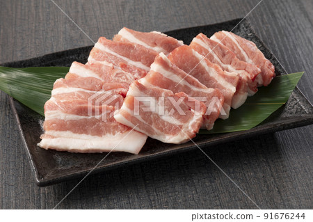 Pork ribs for grilled meat Pork ribs for grilled meat 91676244