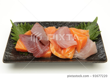 切斷生魚片 切斷生魚片 91677220