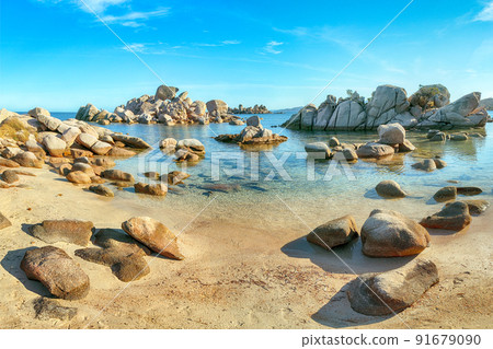 Fabulous view of Palombaggia and Tamaricciu beaches. Fabulous view of Palombaggia and Tamaricciu beaches. 91679090