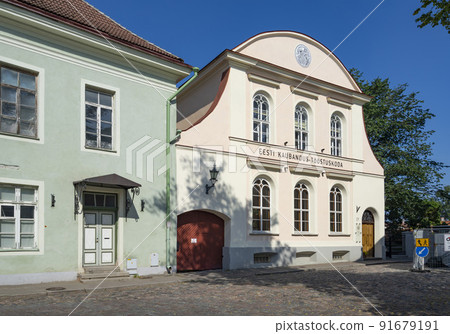 Estonian Chamber of Commerce and Industry building in Tallin. 91679191