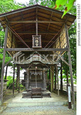 埼玉縣秩父市下吉田 吉田宮 八幡宮 舊本堂 埼玉縣秩父市下吉田 吉田宮 八幡宮 舊本堂 91686167