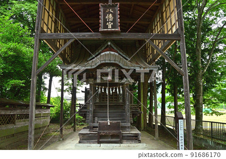 埼玉縣秩父市下吉田 吉田宮 八幡宮 舊本堂 埼玉縣秩父市下吉田 吉田宮 八幡宮 舊本堂 91686170