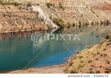 The Naryn River, Kyrgyzstan The Naryn River, Kyrgyzstan 91686278