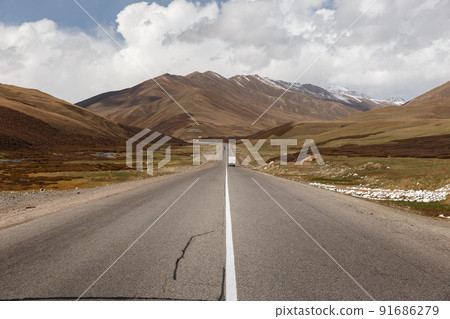 Bishkek Osh highway, Suusamyr valley Bishkek Osh highway, Suusamyr valley 91686279