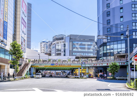 東京五反田站街景 91686692