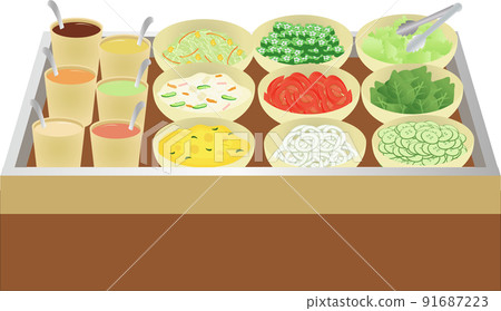 salad bar 91687223
