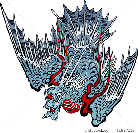 Ukiyo-e Dragon Part 12 91687236