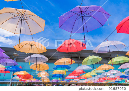 Roadside Station Palette Pier Oh, Umbrella Sky <Ibi-gun, Gifu Prefecture> 91687950