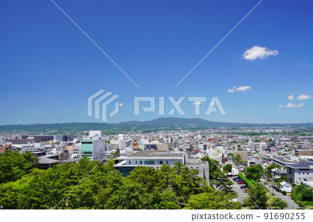 Nara city area and Ikoma area after the rainy season Nara city area and Ikoma area after the rainy season 91690255