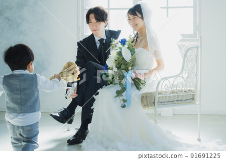 Bridal toddler boy 91691225