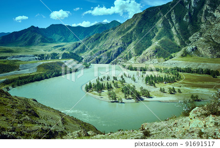 Mountain Altai. Mountain Altai. 91691517