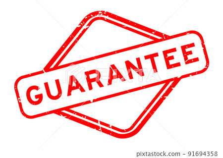 Grunge red guarantee word rubber seal stamp on white background Grunge red guarantee word rubber seal stamp on white background 91694358