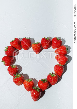 草莓心圖片 草莓心圖片 91695002