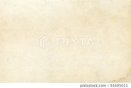 發黃的舊紙。已經曬黑並有污漬或污漬的紙張。 91695011