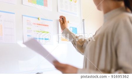 Conference room Business scene 91695362