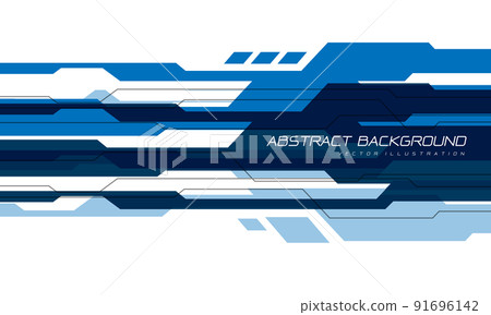 Abstract blue grey cyber line geometric... - Stock Illustration ...