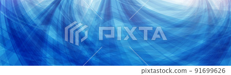 Abstract blue wave on white background vector illustration Abstract blue wave on white background vector illustration 91699626