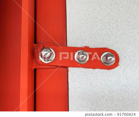 Joints of instant walls on building construction site Joints of instant walls on building construction site 91700824