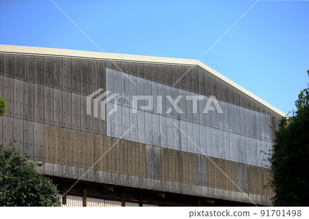 Image of the outer wall of the factory Image of the outer wall of the factory 91701498