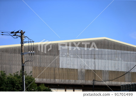 Image of the outer wall of the factory Image of the outer wall of the factory 91701499
