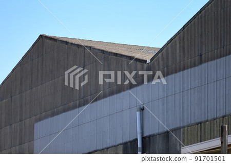 Image of the outer wall of the factory Image of the outer wall of the factory 91701501