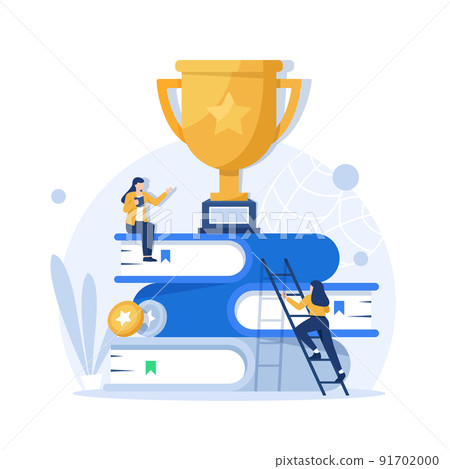 Concept distance learning, education, business goal, idea, online courses, education, online books for web page 91702000