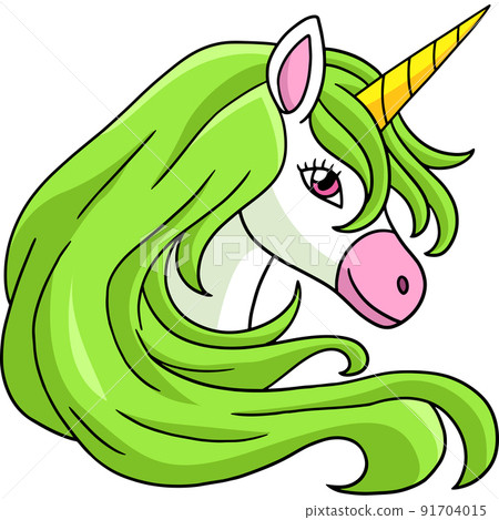 Unicorn Head Cartoon Colored Clipart Unicorn Head Cartoon Colored Clipart 91704015