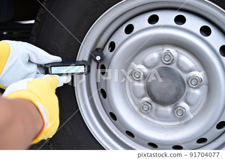 胎壓監測儀的檢查和確認 汽車露營車 91704077
