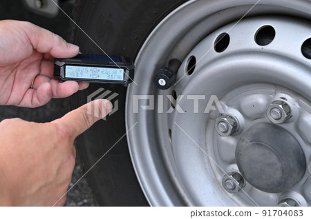 胎壓監測儀的檢查和確認 汽車露營車 91704083